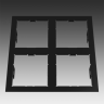 Комплект из светильников и рамки LIGHTSTAR Domino D54706060606