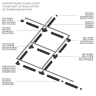 Соединение правое LIGHTSTAR QUATTRO/DALI 503137-R-DALIR тройное